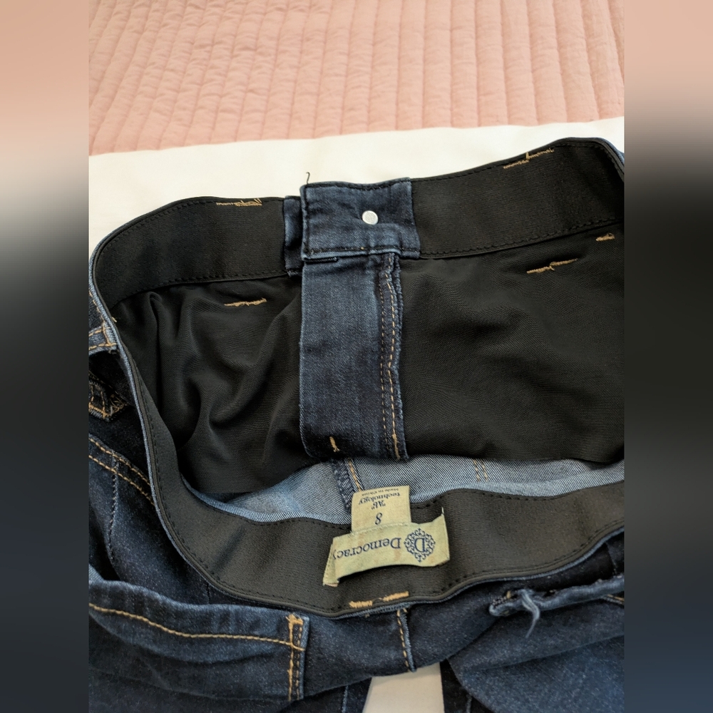 Democracy Women's Dark Blue Jeans - Picture 6 of 8